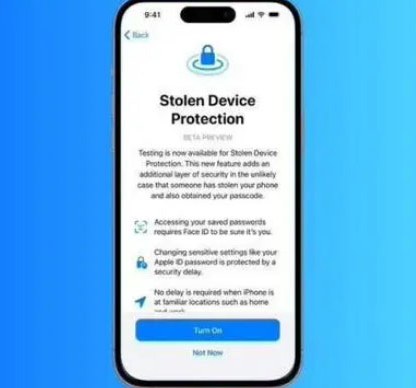郏县苹果授权维修店分享被盗设备保护功能开启方法 